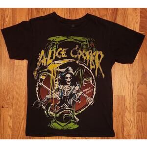 Alice Cooper Raise the Dead Reaper Tour Shirt 2012 2013 Size Small